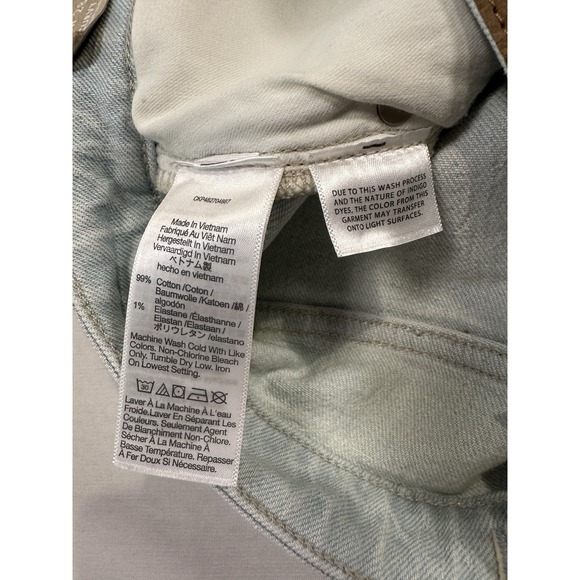 Madewell The Curvy Perfect Vintage Jeans Women's Sz W28 New With Tags Light Wash - Picture 11 of 16